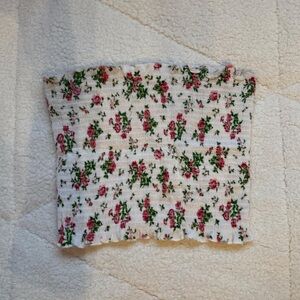 PacSun LA Hearts floral tube top